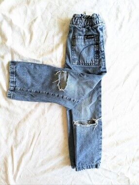 Joes Jeans Wide Leg Elastic Waistband Kids Size 4